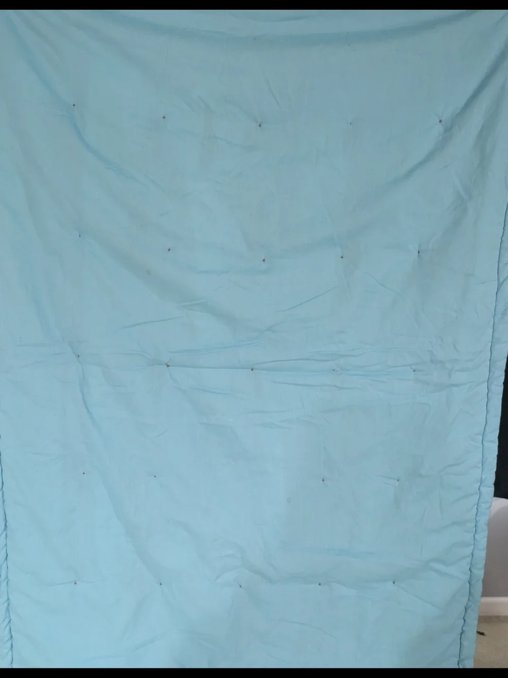 Blue Rocking Horse Applique Quilt
